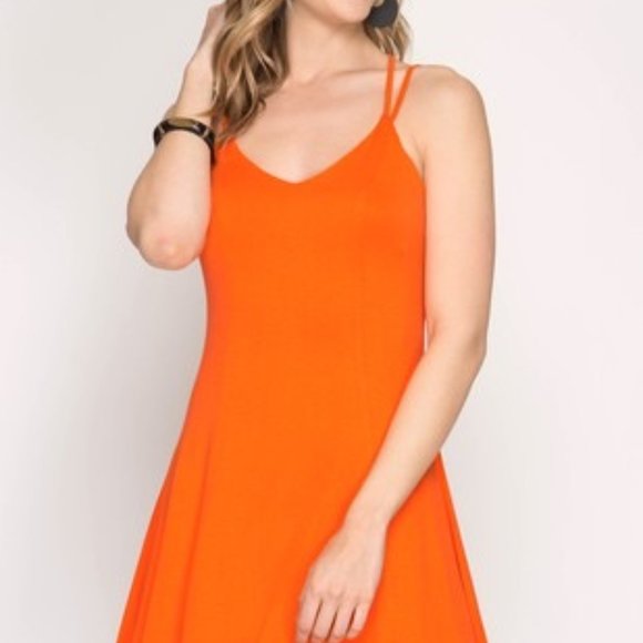 STYLE U - CROSS BACK DRESS - Picture 2 of 6